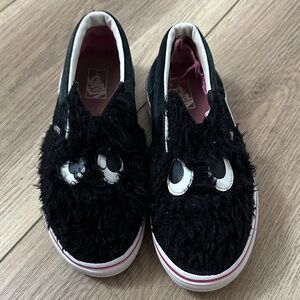 Vans Kids Slip On Friend Party Fur Shoes Size 5.5